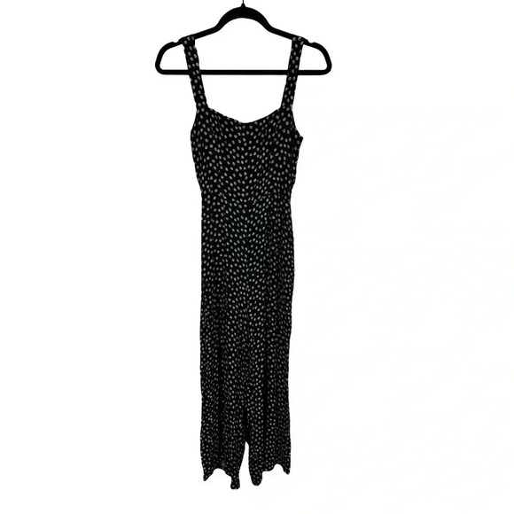 Reformation Spades Square Neck Wide Leg Jumpsuit in Flores Daisy Ditsy Floral - Picture 7 of 16